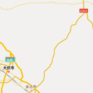 绥化市安达市地理地图