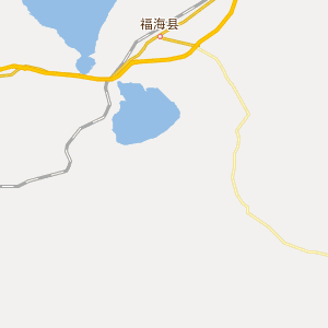 阿勒泰地区福海县地图