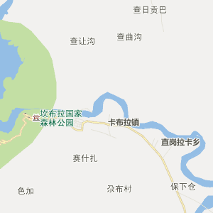 化隆牙什尕行政地图_中国电子地图网图片