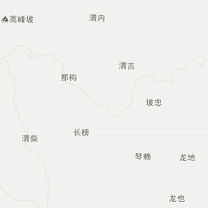 富宁县归朝镇行政地图图片