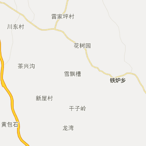 利川南坪行政地图_中国电子地图网图片