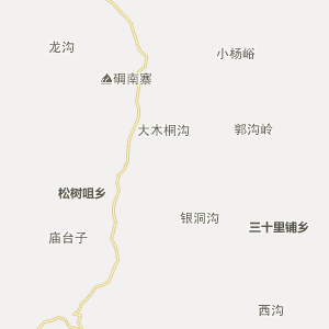 商洛山阳县地图