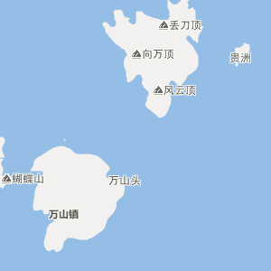 北师大珠海分校校内导航图·万山镇地图·广州珠江图片