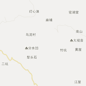 龙门龙潭行政地图_中国电子地图网图片