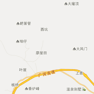 龙门龙潭行政地图_中国电子地图网图片