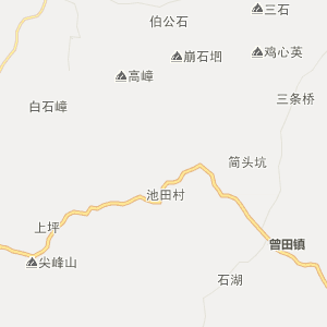 东源县灯塔镇行政地图图片