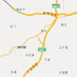 宁都县竹笮乡行 地图 