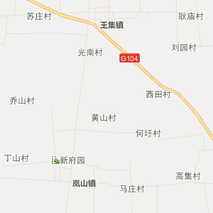 睢宁县岚山镇行政地图