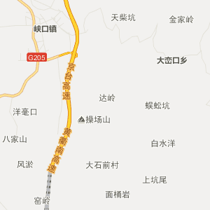 广丰县东阳乡行政地图