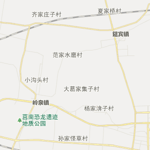 莒南涝坡行政地图_中国电子地图网图片