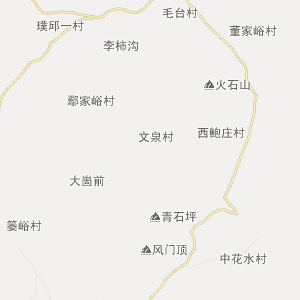 临朐县寺头镇行政地图图片