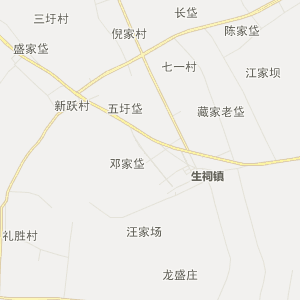 泰兴广陵行政地图_中国电子地图网图片