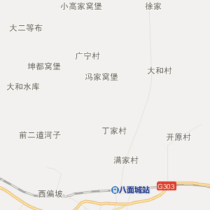 四平梨树县地图