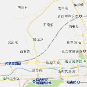 延边朝鲜族自治州概述行政地图图片