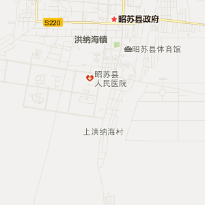 伊犁哈萨克自治州昭苏县地图