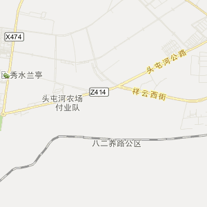 乌鲁木齐市头屯河区地图