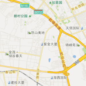 乌鲁木齐市新市区地图