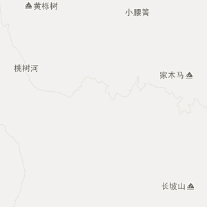 腾冲县中和乡旅游地图