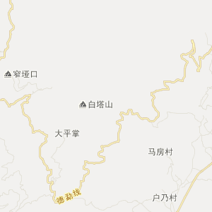 临沧市永德县行政地图
