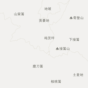 大理白族自治州云龙县地图