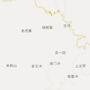 墨江哈尼族自治县地图_墨江哈尼族自治县地图全图_族