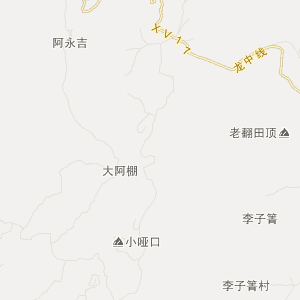 红河哈尼族彝族自治州泸西县行政地图