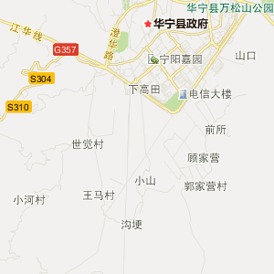 玉溪市华宁县地图