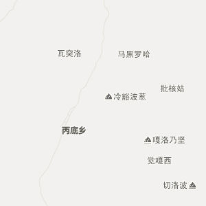 凉山州金阳县县城地图展示图片