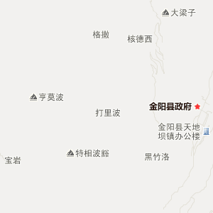 金阳县甲依乡旅游地图图片