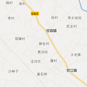 乐山市夹江县地图