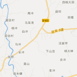 乐山市夹江县地图