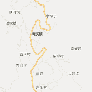 汉源县建黎乡交通地图图片