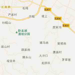 自贡市自流井区地图