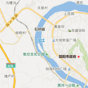 成都市简阳市历史地图