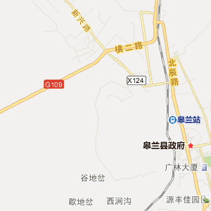 兰州市皋兰县历史地图