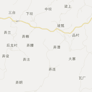 百色市凌云县地理地图