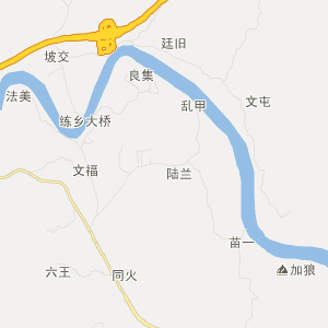 河池市巴马瑶族自治县地图