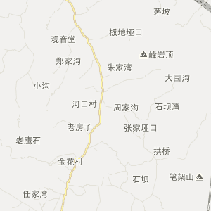 重庆市南川区行政地图