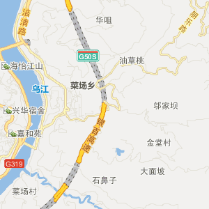 重庆市涪陵区历史地图