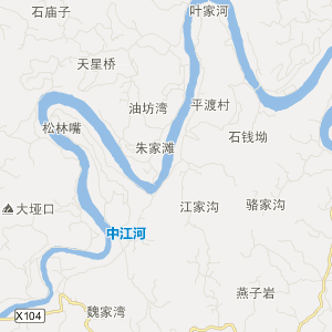 绵阳市三台县地图