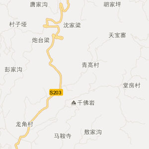 南充市蓬安县地图