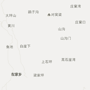 甘肃省交通地图 陇南市交通地图 两当县交通地图 左家乡交通地图   
