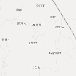 天水市秦安县历史地图