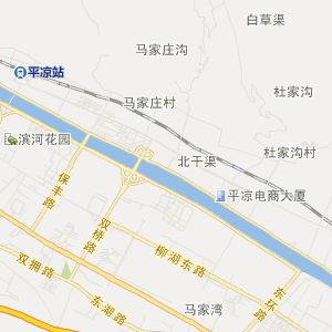 平凉市崆峒区地图