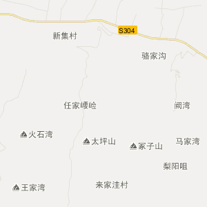 泾川汭丰交通地图_中国电子地图网图片
