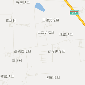 内蒙古交通地图 巴彦淖尔交通地图 临河交通地图 干召庙交通地图 ht