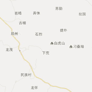 南宁市马山县地图