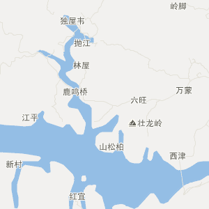 南宁市横州市地理地图