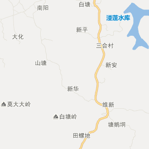 南宁市横州市地理地图