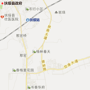 广西南宁扶绥县地图,您想查询最新的广西南宁扶绥县; 扶绥新宁交通
